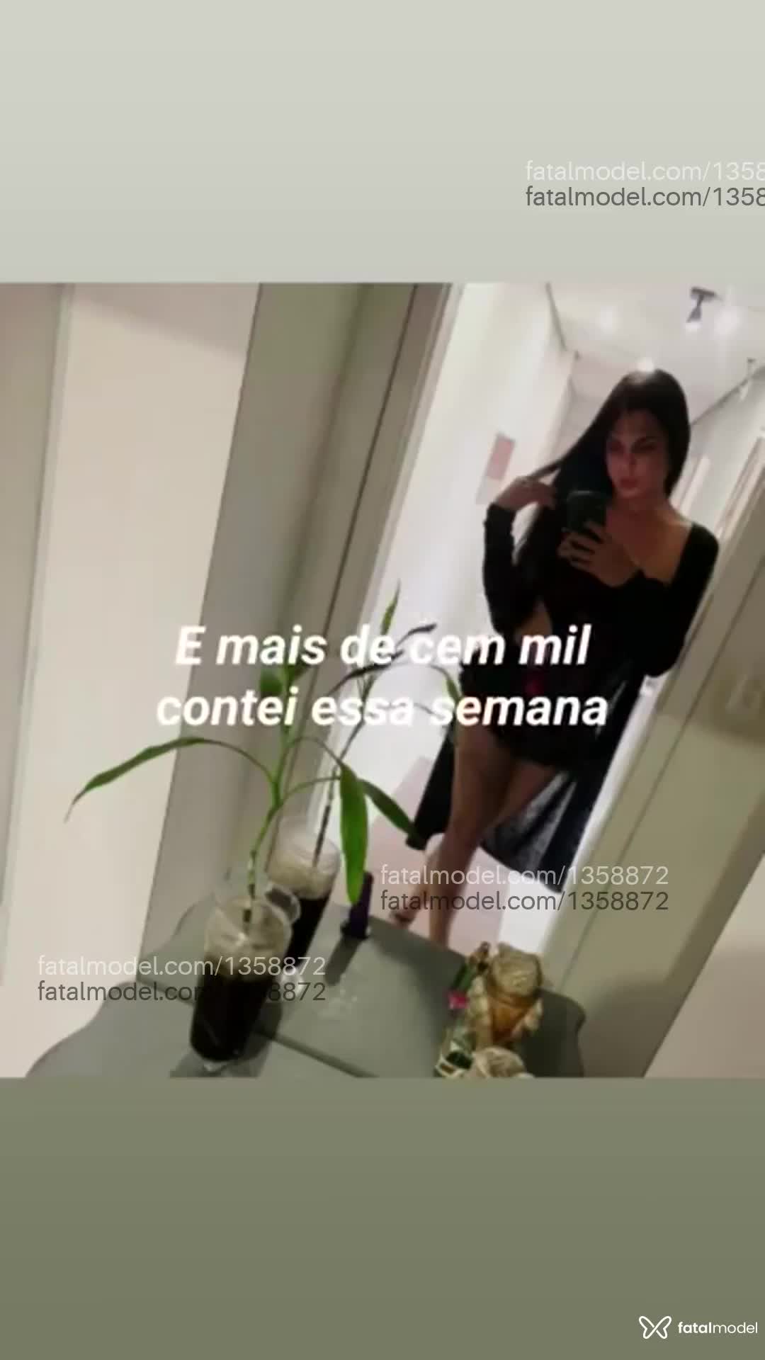Acompanhante mulher trans morena (o) de olhos castanhos em Guaratuba - Safira