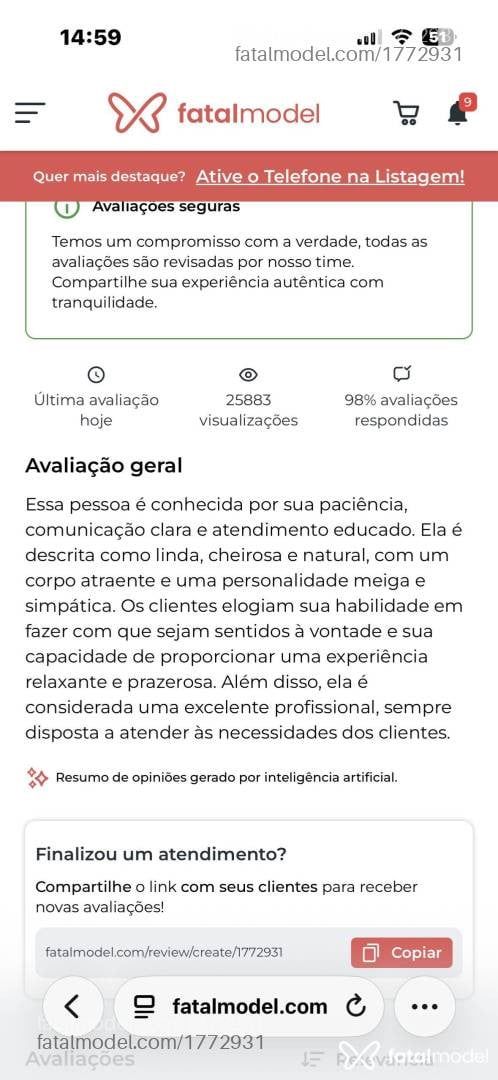 Acompanhante mulher loira (o) de olhos pretos em Macaé - Vitória