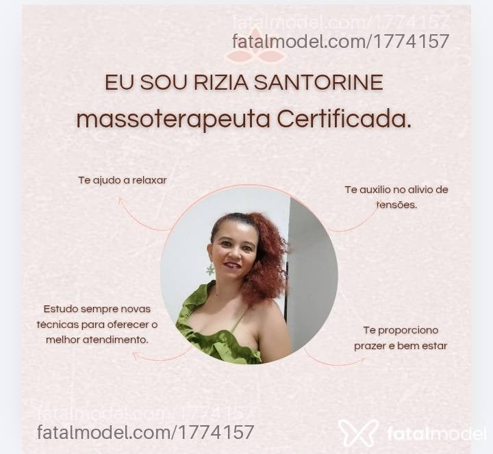 Acompanhante mulher ruiva (o) de olhos verdes em Palmas - Rizia Santorine