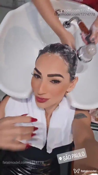 Acompanhante mulher trans morena (o) de olhos castanhos em São Paulo - Bella Pacheco