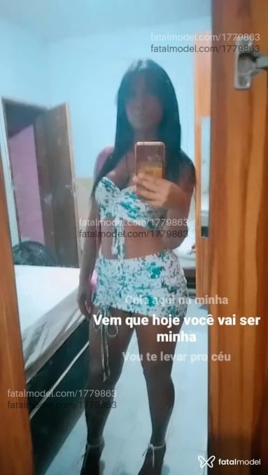 Acompanhante mulher trans morena (o) de olhos castanhos em Atibaia - Cristinny