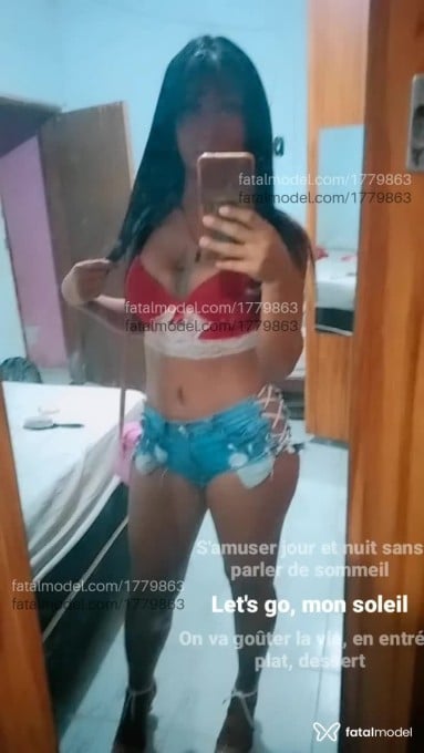 Acompanhante mulher trans morena (o) de olhos castanhos em Atibaia - Cristinny