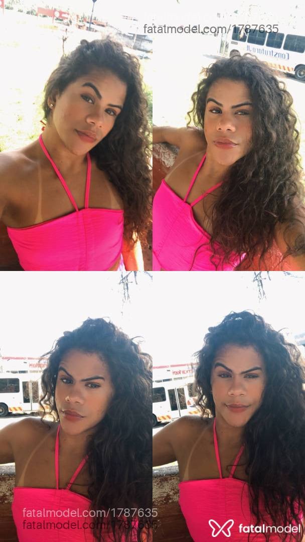 Acompanhante mulher trans com cabelo castanho de olhos castanhos - Luna ysmery