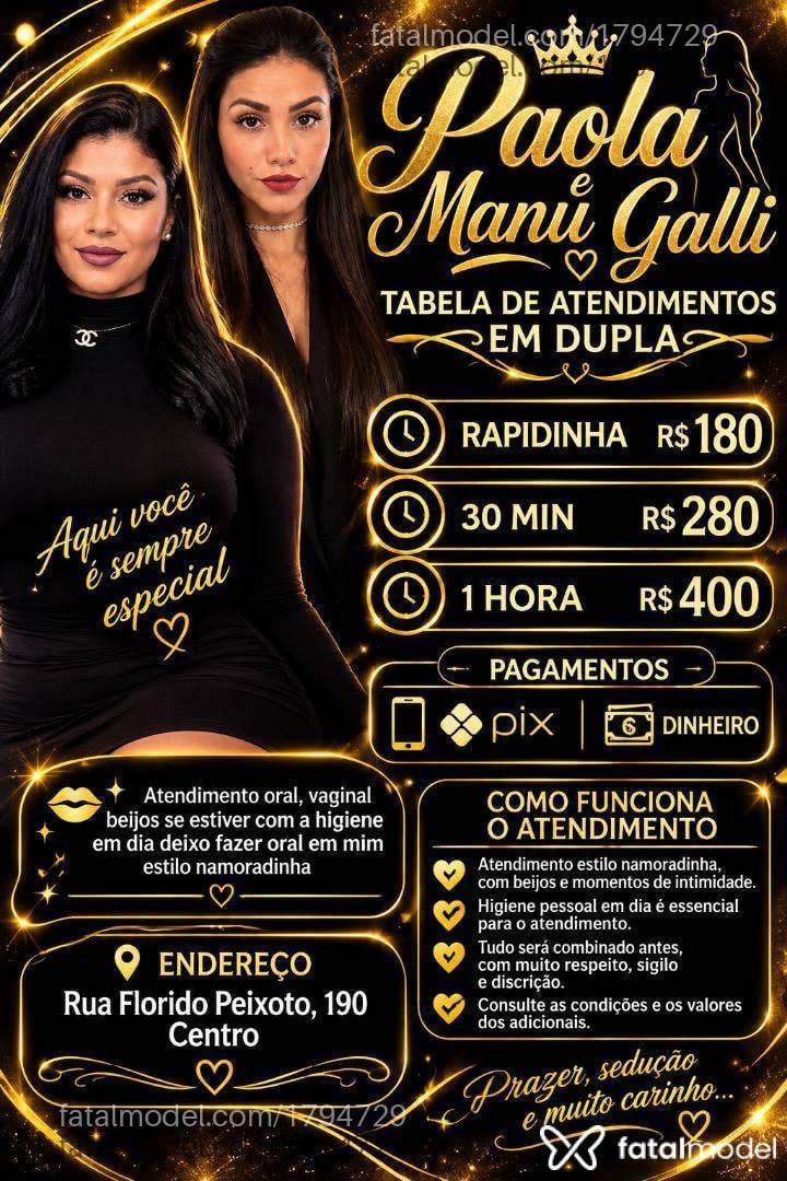 Acompanhante mulher com cabelo castanho de olhos castanhos - Manu Galli