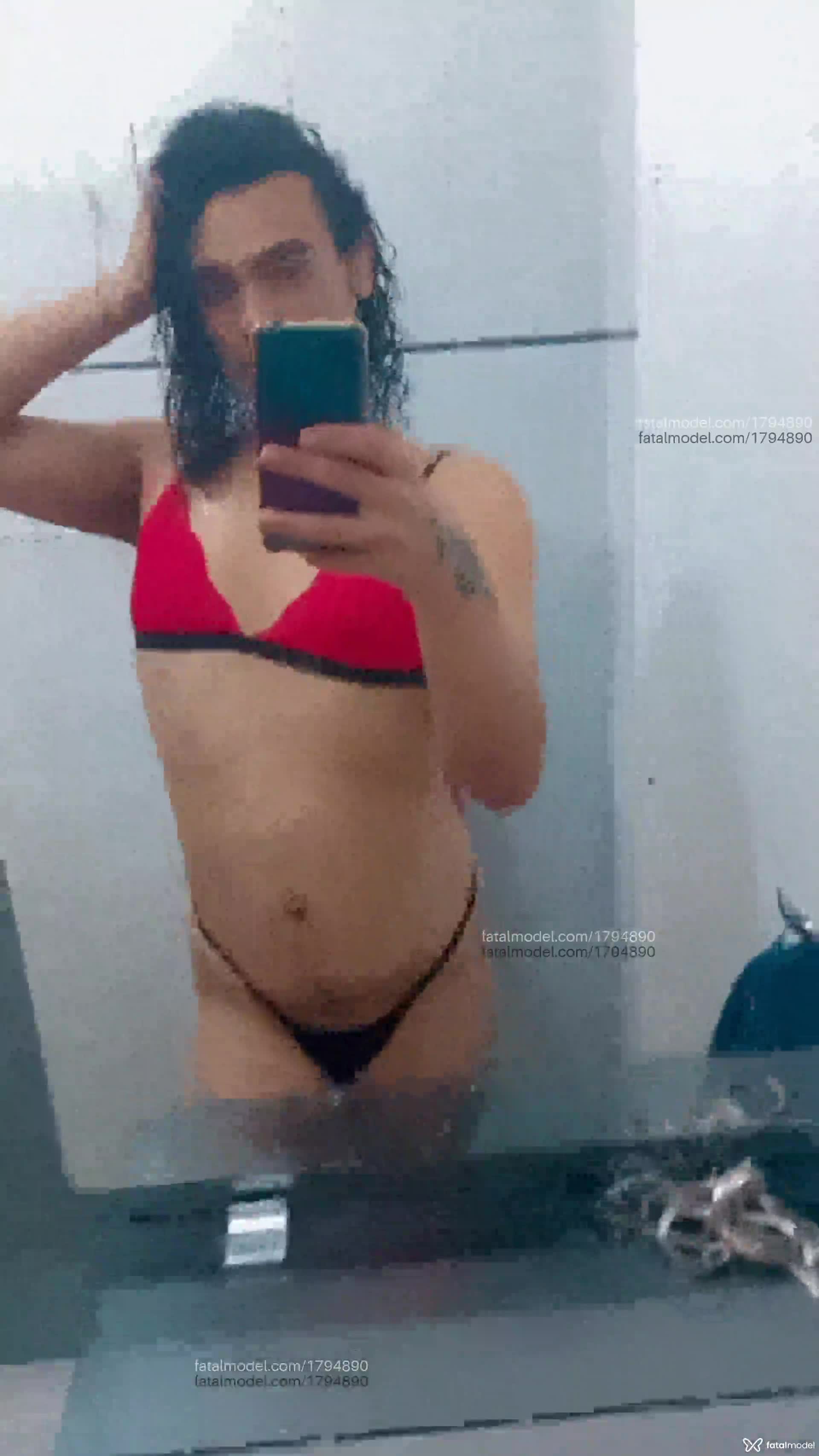 Acompanhante mulher trans com cabelo castanho de olhos castanhos em Pouso Alegre - Ayllah Fernandez