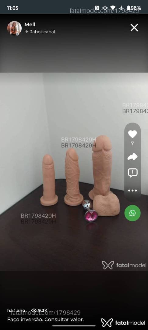 Acompanhante mulher com cabelo castanho de olhos castanhos - Mell