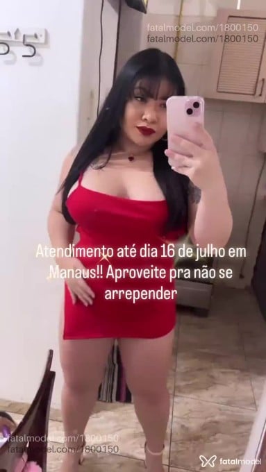 Acompanhante mulher morena (o) de olhos castanhos em Manaus Acompanhante mulher morena (o) de olhos castanhos em Manaus - Agatha Khalifa