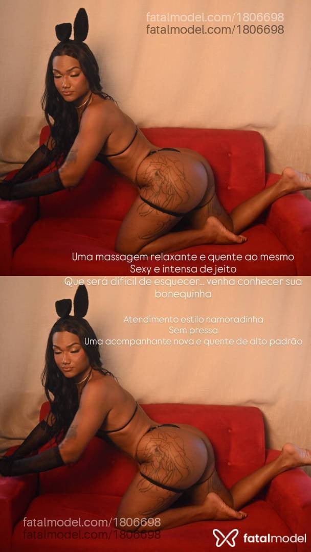 Acompanhante mulher trans morena (o) de olhos pretos - Jade Gomes