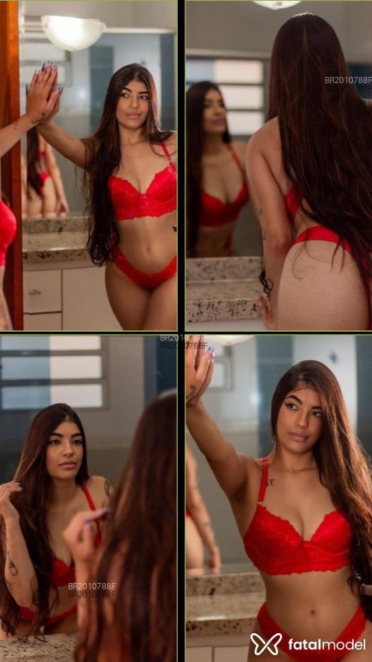 Acompanhante mulher com cabelo castanho de olhos mel em São João da Boa Vista - Aline