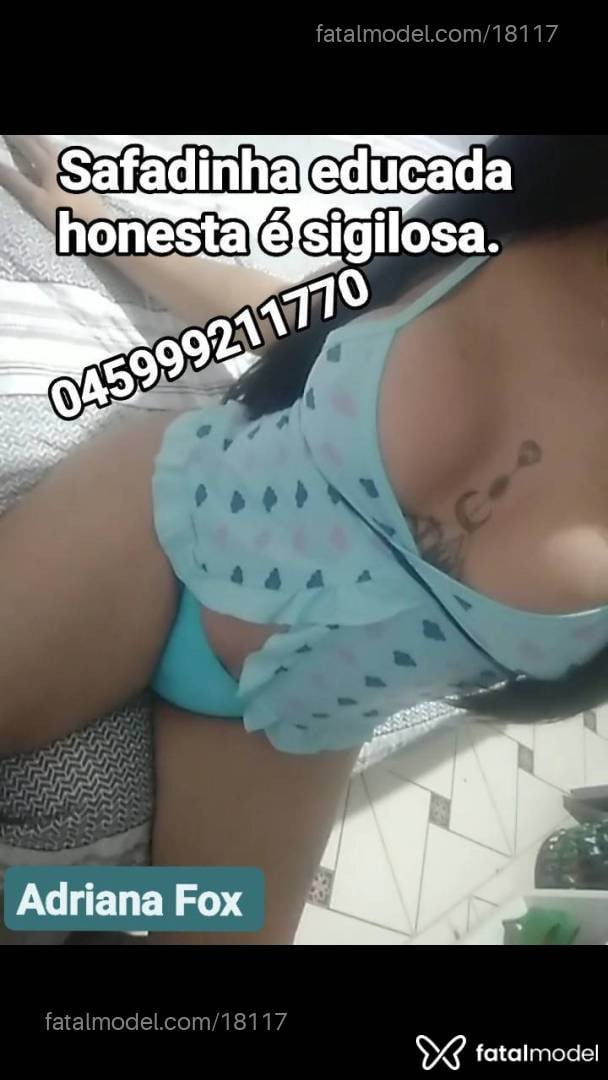 Acompanhante mulher trans morena (o) de olhos mel em Guarapuava - Adriana Fox