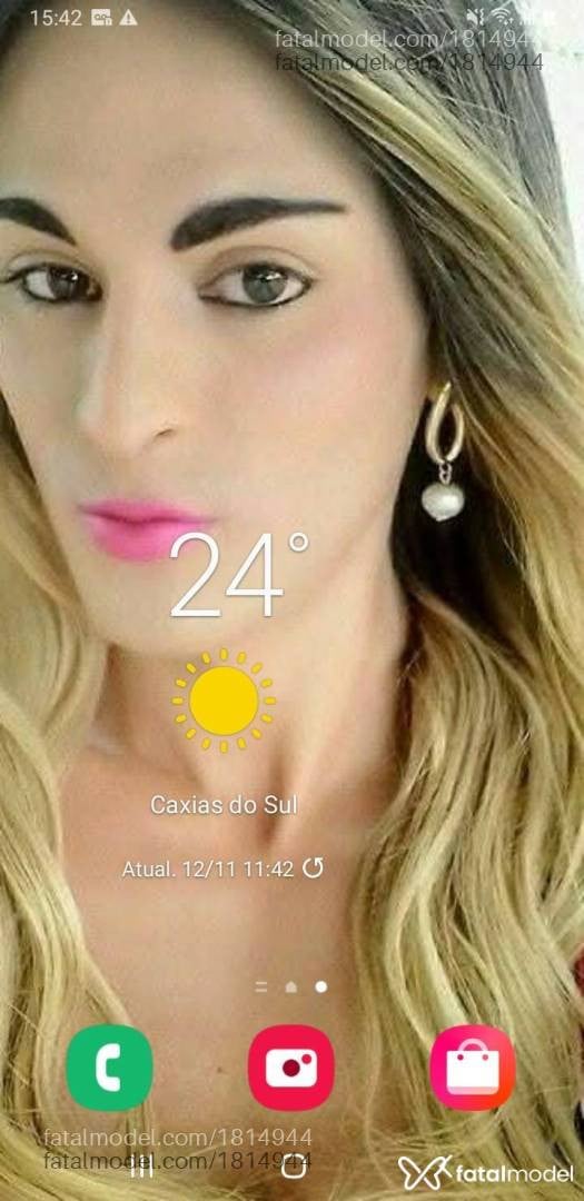 Acompanhante mulher trans com cabelo castanho de olhos castanhos em Caxias do Sul - Emanuelly Oliveira