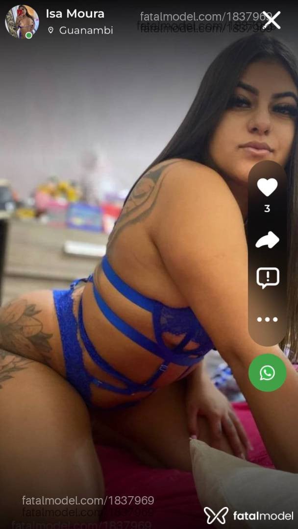 Acompanhante mulher morena (o) de olhos castanhos - Isa Moura