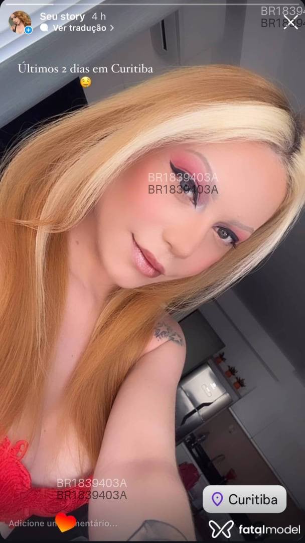 Acompanhante mulher ruiva (o) de olhos verdes em Curitiba - Débora Drumond