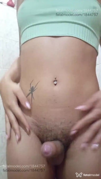 Acompanhante mulher trans com cabelo castanho de olhos castanhos em Limeira - Alana Lima