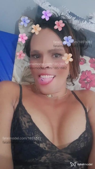 Acompanhante mulher trans morena (o) de olhos castanhos em Luís Eduardo Magalhães - Vitória prinscipol