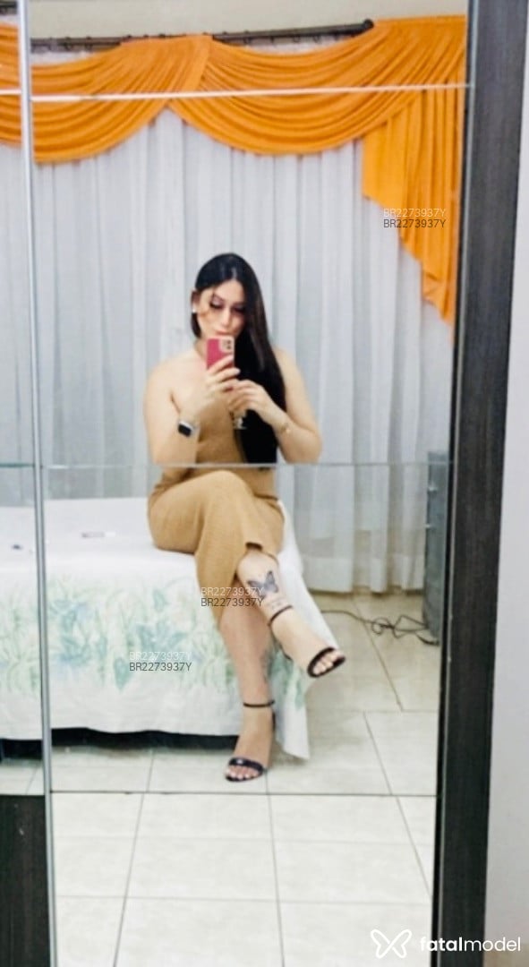 Acompanhante mulher trans com cabelo castanho de olhos castanhos em São Paulo - Júlianacampos