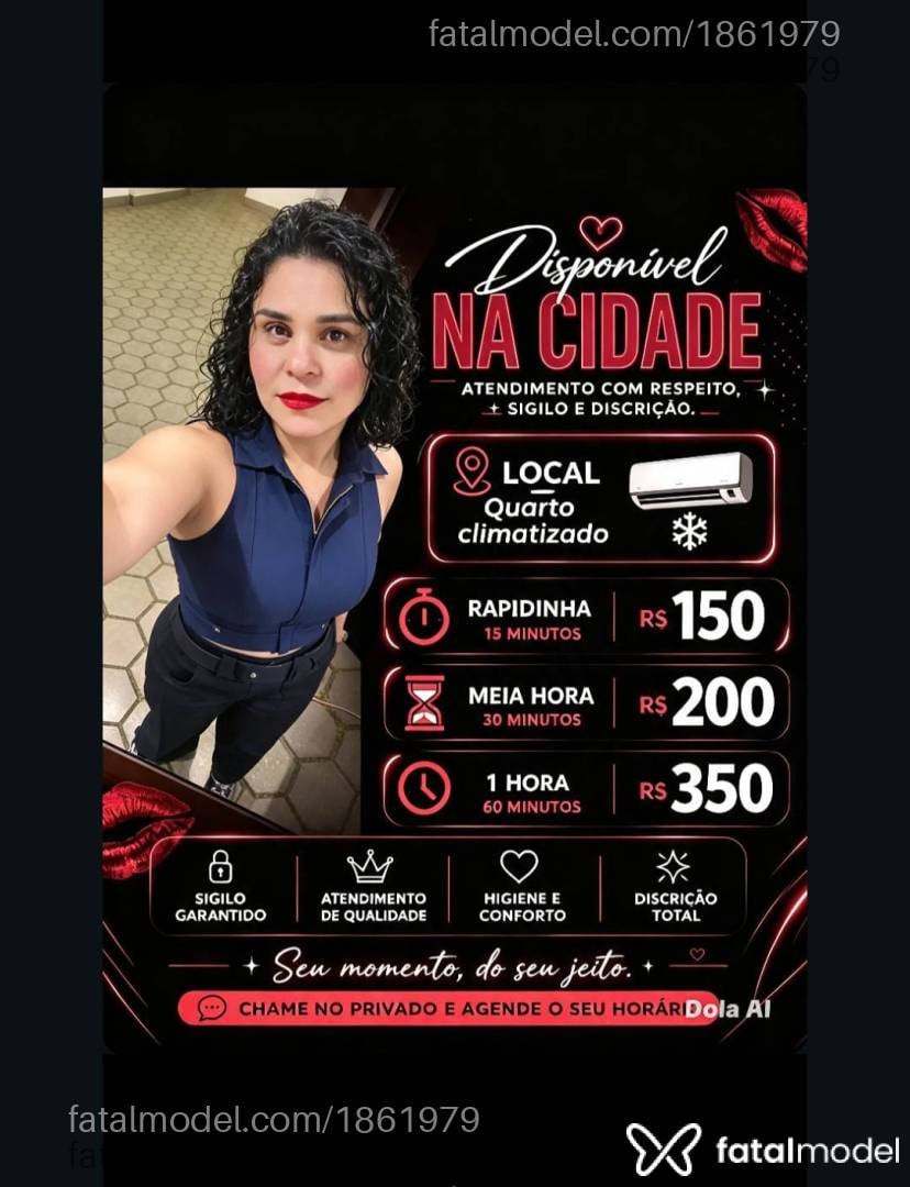 Acompanhante mulher morena (o) de olhos castanhos - Josiane