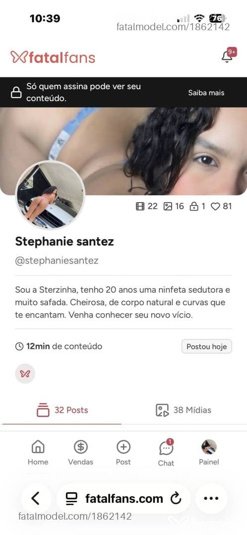 Acompanhante mulher morena (o) de olhos castanhos em Itapira - Stephanie Santéz