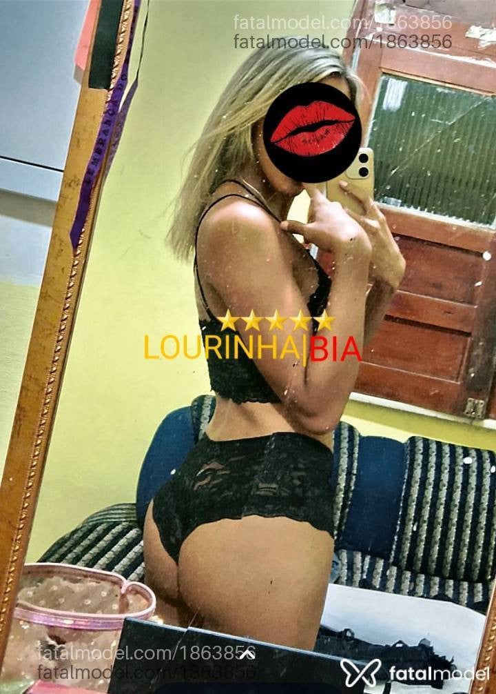 Acompanhante mulher trans loira (o) de olhos castanhos em Itabuna - Lourinha Bia