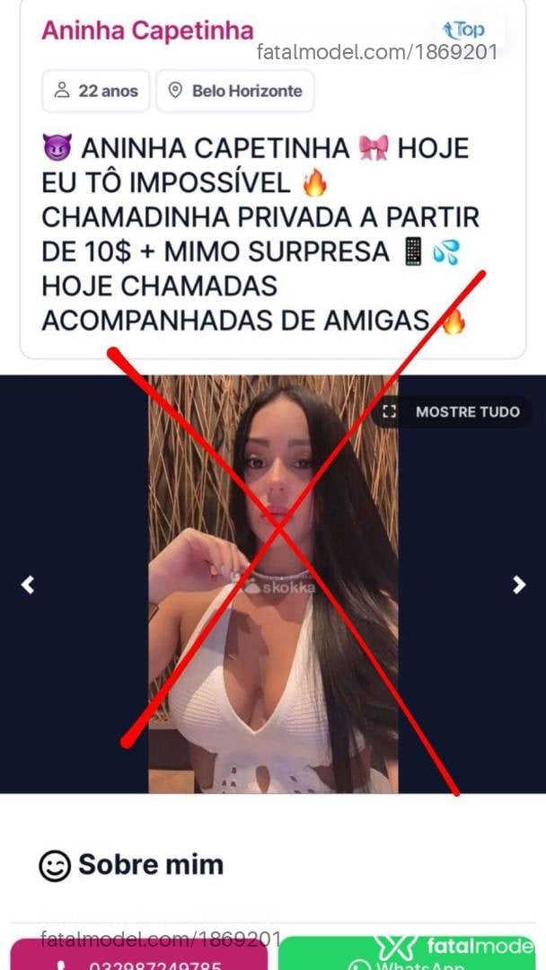 Acompanhante mulher morena (o) de olhos castanhos - Eduarda