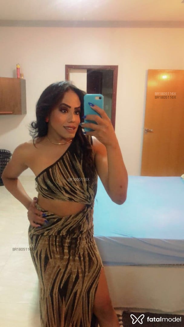 Acompanhante mulher trans com cabelo castanho de olhos pretos em Chapadão do Sul Acompanhante mulher trans com cabelo castanho de olhos pretos em Chapadão do Sul - Ellem montinegro