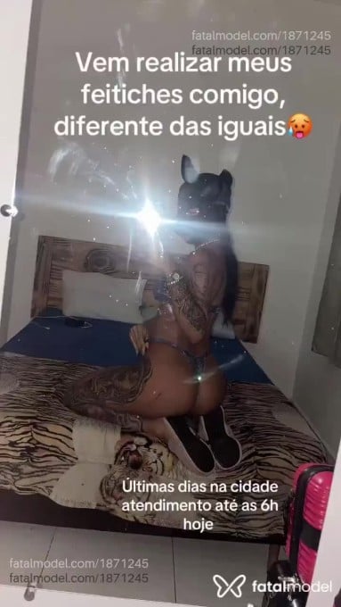 Acompanhante mulher morena (o) de olhos castanhos em Pará de Minas - Alicya
