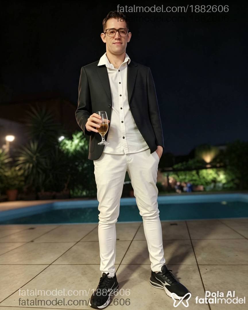 Acompanhante homem com cabelo grisalho de olhos castanhos - Robert Grande