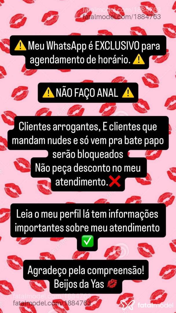Acompanhante mulher morena (o) de olhos pretos - Yasmim Santiny