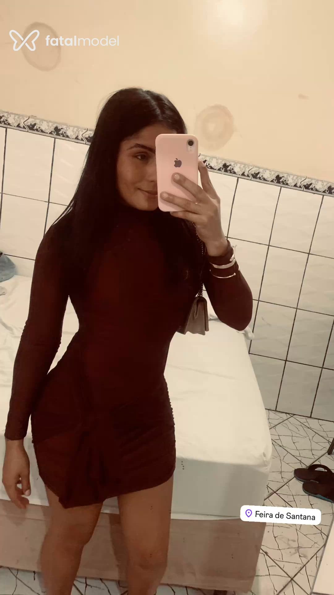 Acompanhante mulher trans morena (o) de olhos castanhos - Agatha