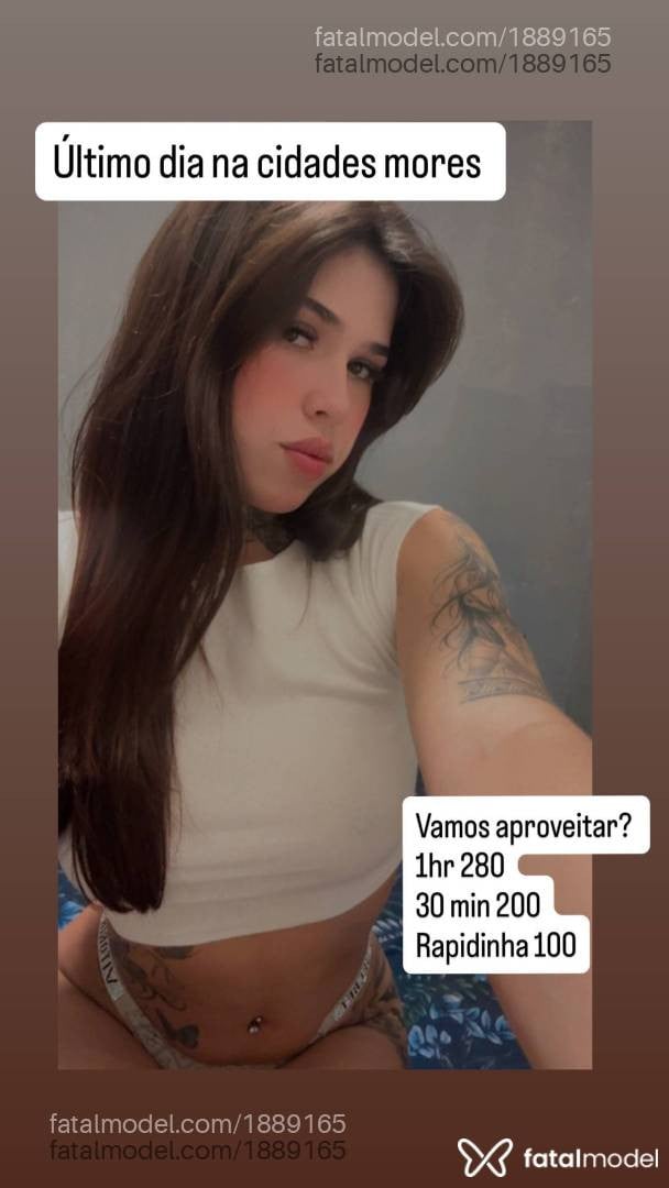 Acompanhante mulher morena (o) de olhos castanhos - Malu
