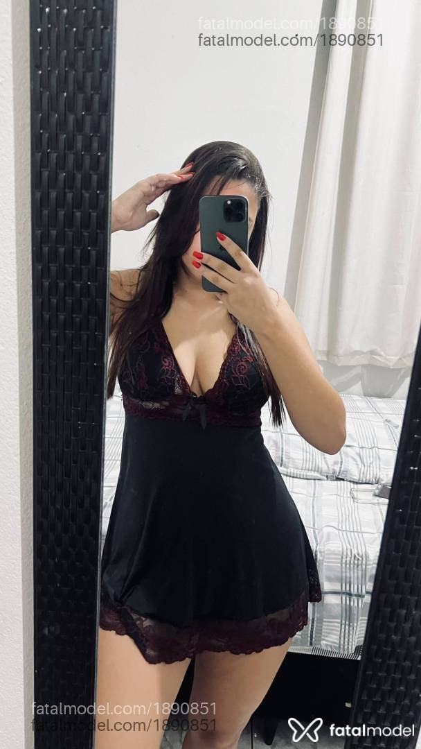 Acompanhante mulher com cabelo castanho de olhos pretos - Gaby