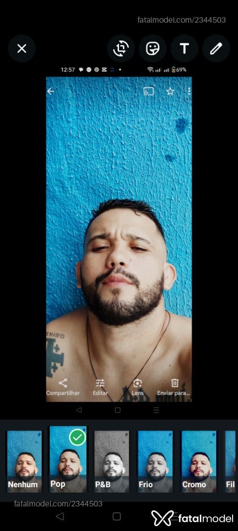 Acompanhante homem com cabelo castanho de olhos castanhos em Fortaleza - Dom Vm