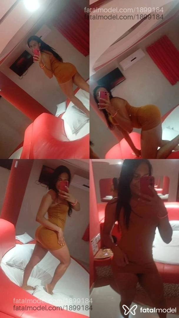Acompanhante mulher trans com cabelo castanho de olhos mel - Rayka