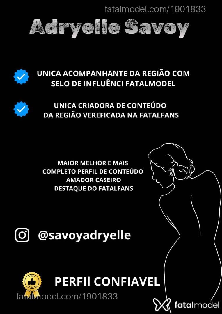 Acompanhante mulher morena (o) de olhos castanhos - Adryelle Savoy