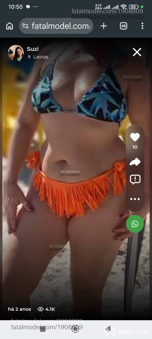 Acompanhante mulher morena (o) de olhos pretos - Suzi