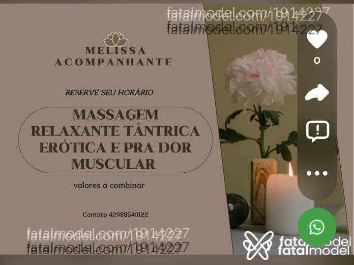 Acompanhante mulher com cabelo castanho de olhos castanhos - Melissa