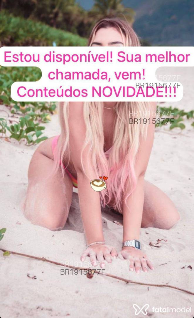 Acompanhante mulher loira (o) de olhos castanhos em Virtual - Jully