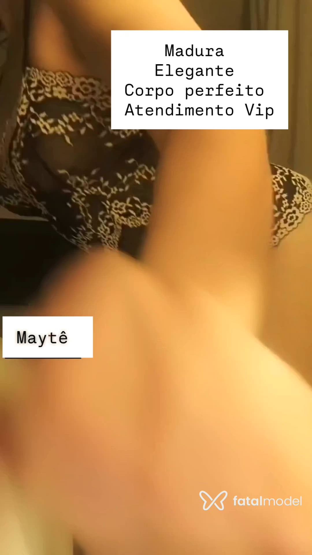 Acompanhante mulher morena (o) de olhos castanhos - Maytê