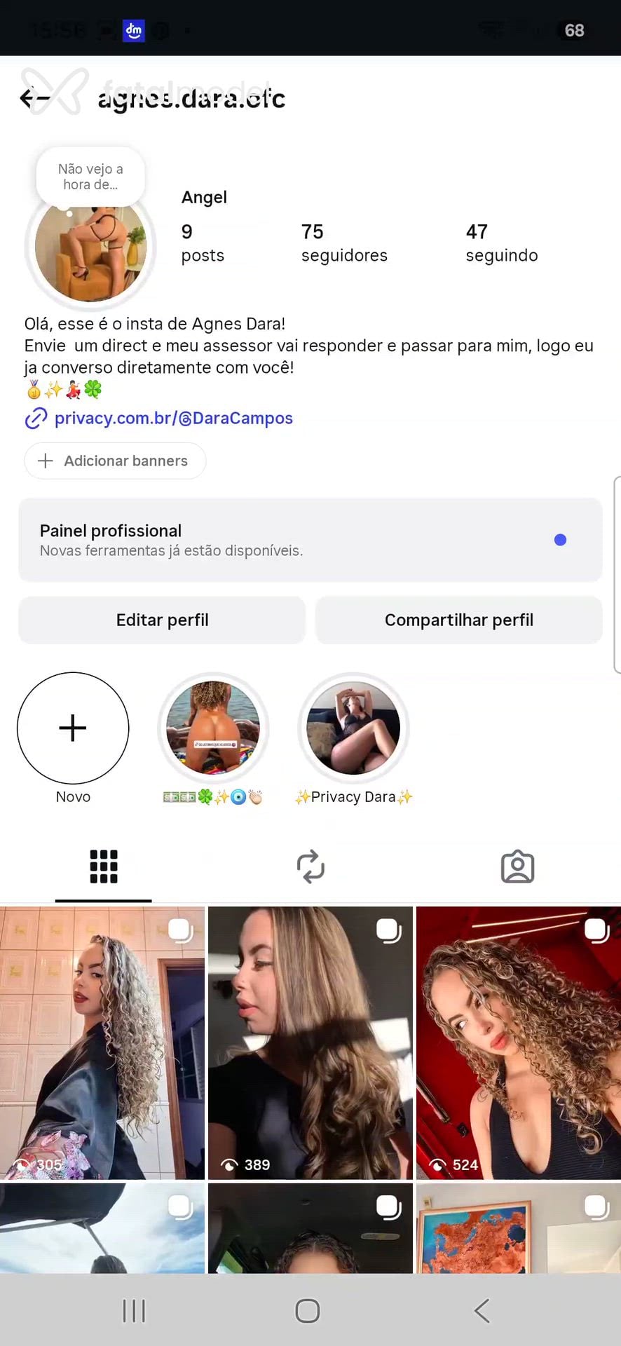 Acompanhante mulher loira (o) de olhos castanhos em São Carlos Acompanhante mulher loira (o) de olhos castanhos em São Carlos - Dara Campos