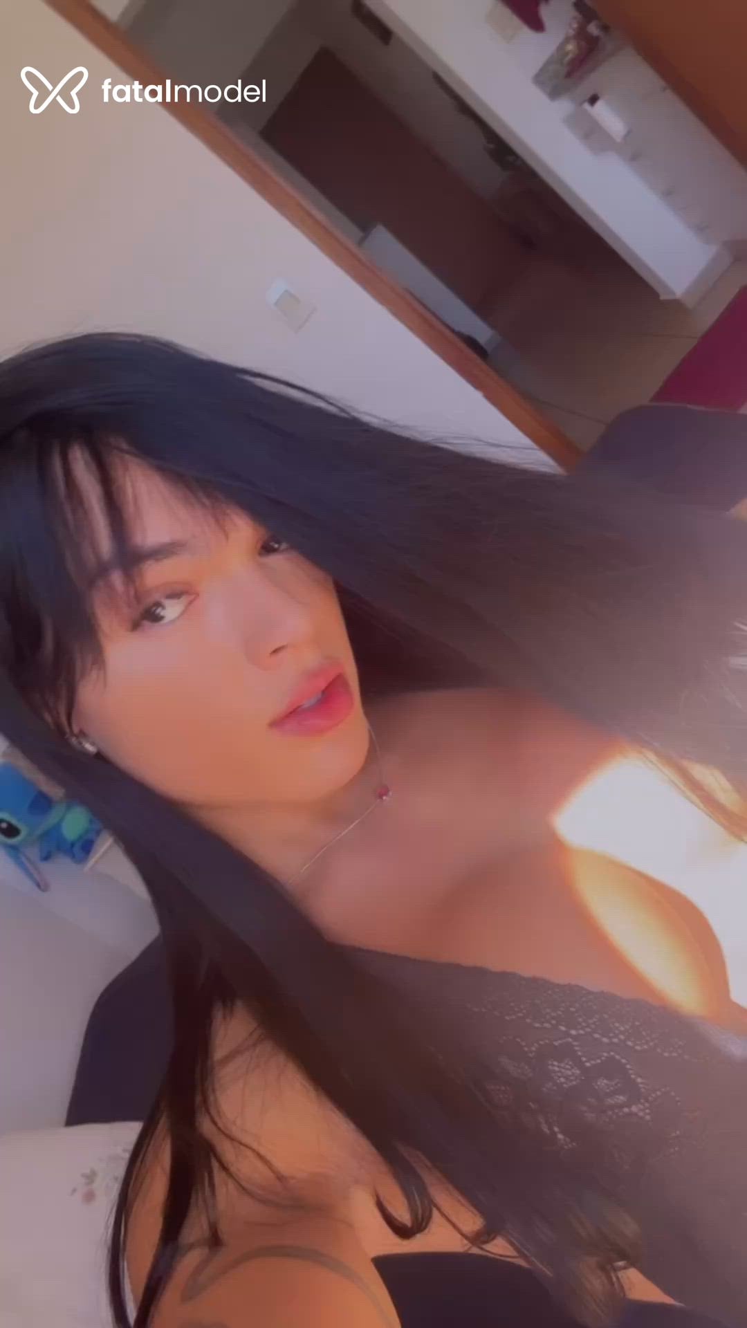Acompanhante mulher trans morena (o) de olhos pretos - Bianca Mel Acompanhante mulher trans morena (o) de olhos pretos - Bianca Mel