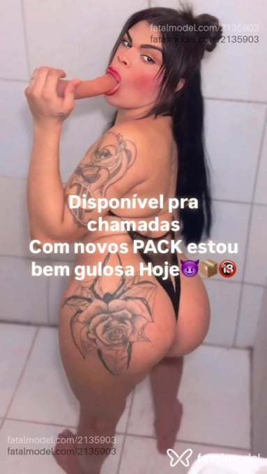 Acompanhante mulher trans morena (o) de olhos castanhos em Virtual Acompanhante mulher trans morena (o) de olhos castanhos em Virtual - Larissa Alcântara