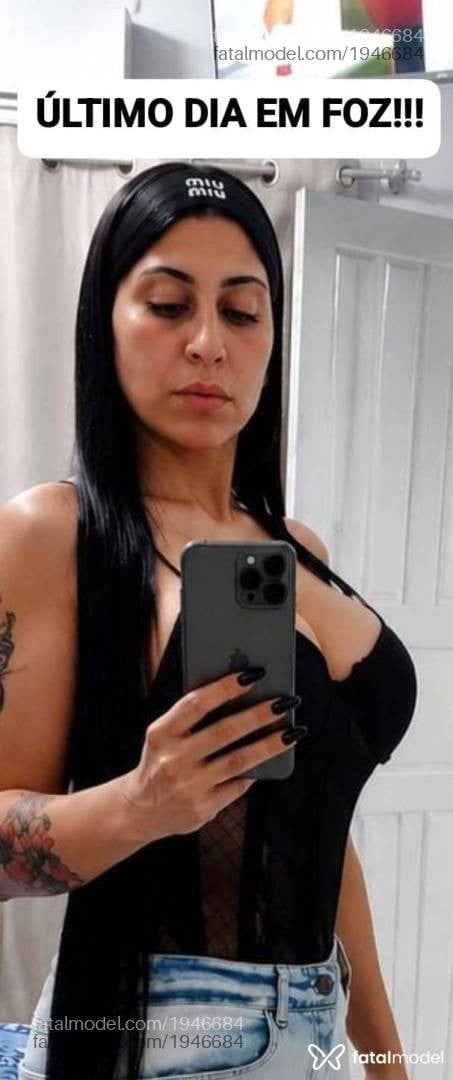 Acompanhante mulher morena (o) de olhos castanhos em Foz do Iguaçu - Julia Fontinni