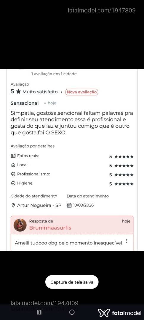 Acompanhante mulher com cabelo castanho de olhos castanhos - Bruninhaasurfis