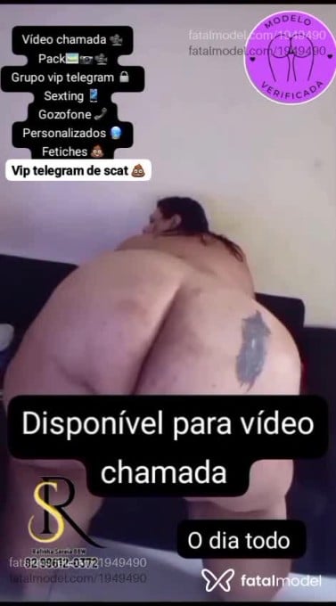 Acompanhante mulher morena (o) de olhos castanhos em Virtual - RafinhaSereiaBBW