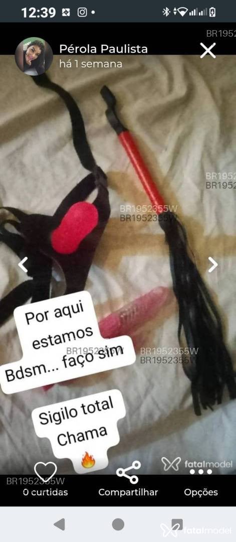 Acompanhante mulher morena (o) de olhos mel - Malu Paulista