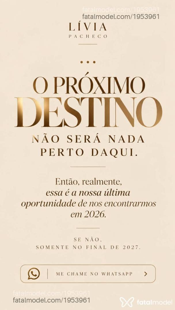 Acompanhante mulher morena (o) de olhos pretos - Livia Pacheco