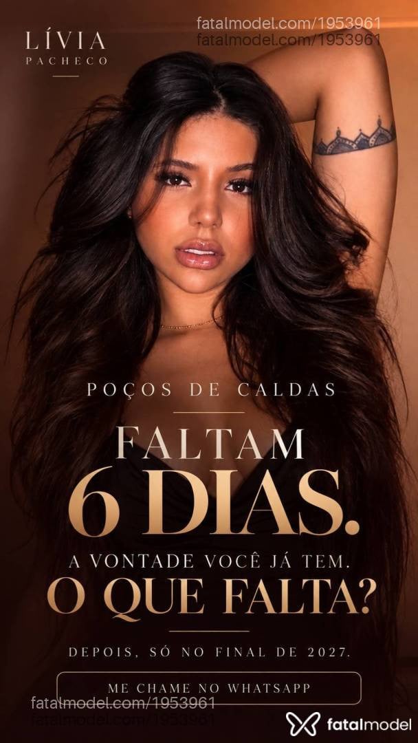 Acompanhante mulher morena (o) de olhos pretos - Livia Pacheco