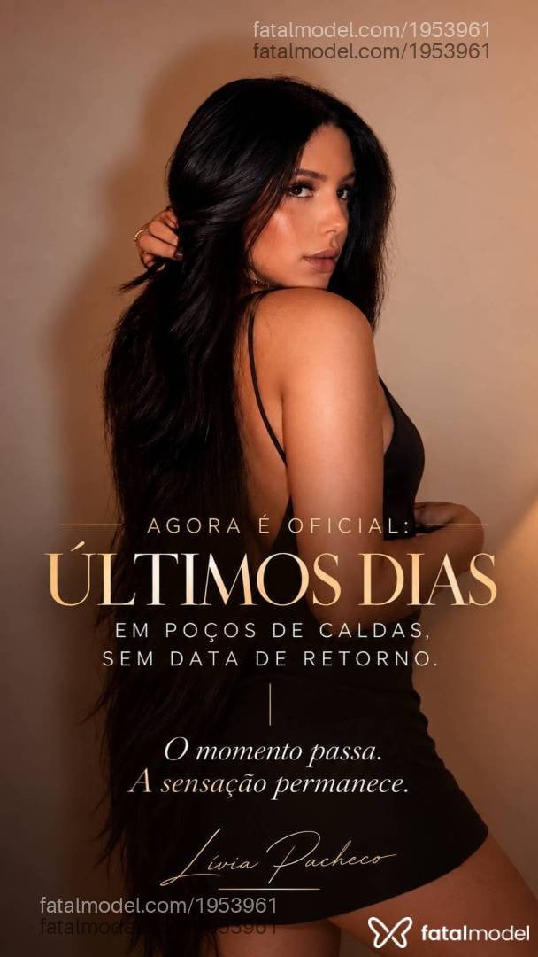 Acompanhante mulher morena (o) de olhos pretos - Livia Pacheco