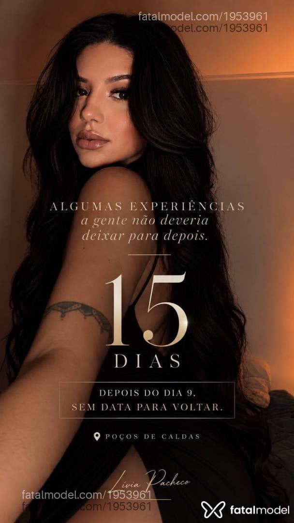 Acompanhante mulher morena (o) de olhos pretos - Livia Pacheco
