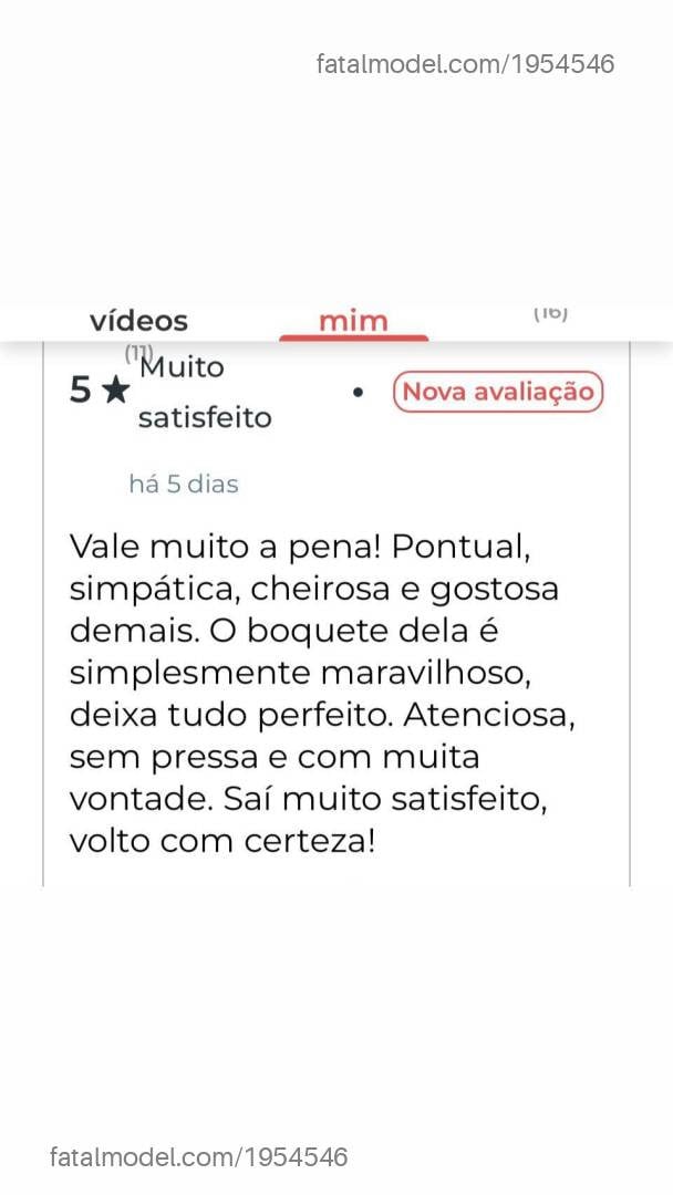 Acompanhante mulher morena (o) de olhos pretos - Bruna